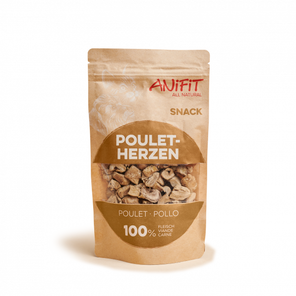 Cœurs de poulet pour chiens et chats